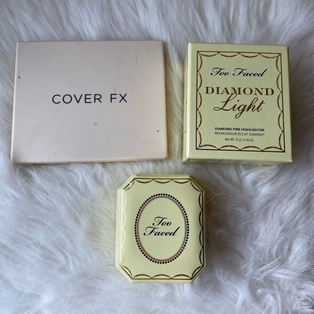 Toofaced highlighter / The coverfx face palette. - Picture 3 of 4